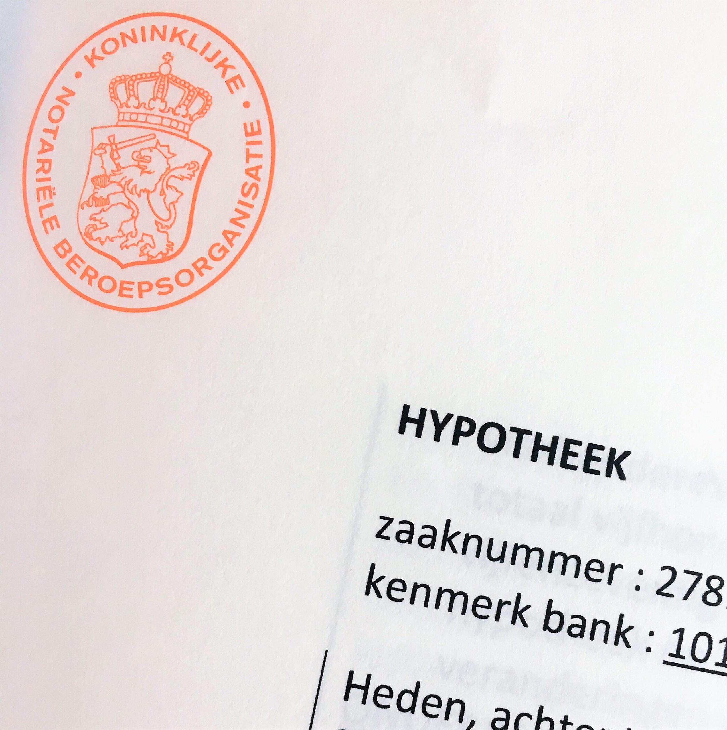 Hypotheekakte: wat staat er eigenlijk in?