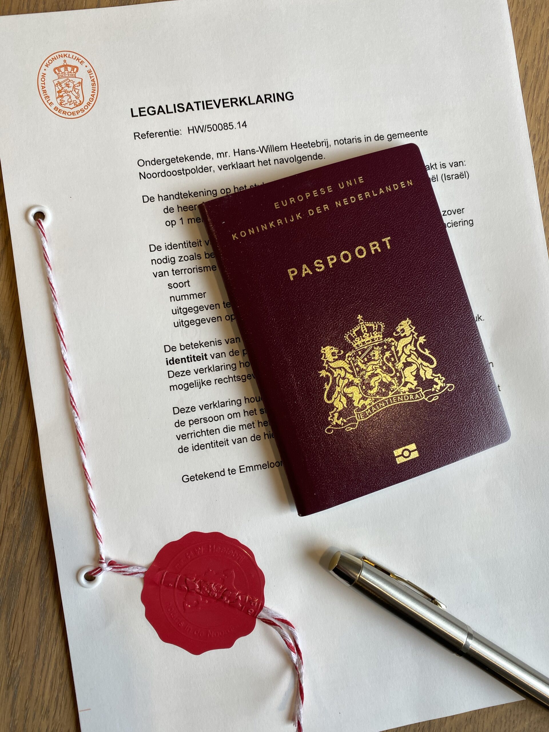 Legalisatie van mijn handtekening door de notaris? Wat is dat?